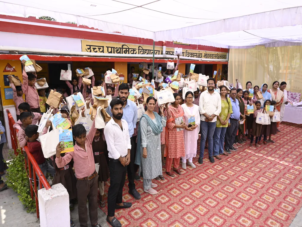 NIROGYAM Health Kits Distribution in Lucknow Schools